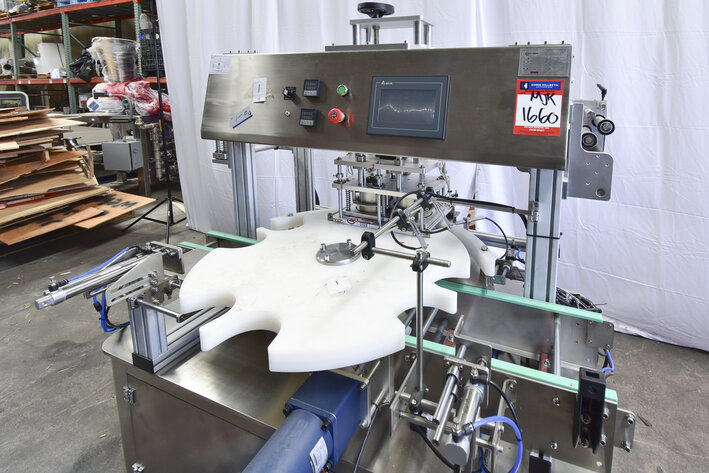 Image for MJK1660 Suny Group Wet Wipes Canister Sealing MachineModel Number: SYC2