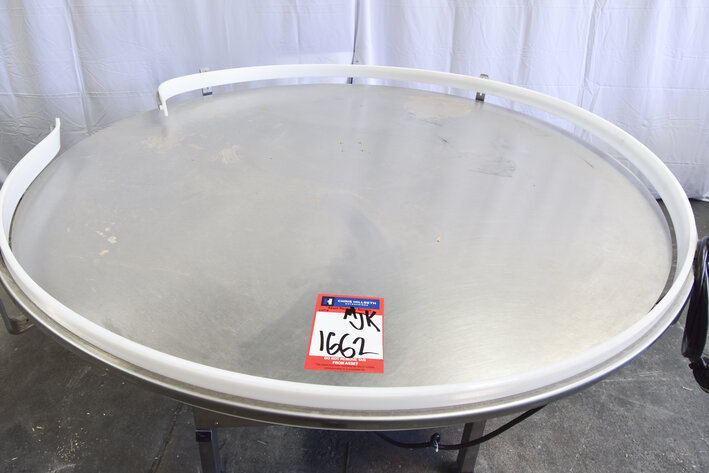 Image for MJK1662 Hytek Solutions 60” Diameter Accumulation Tablewith variable speed control
