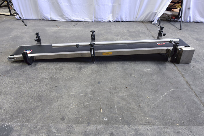 Image for MJK1669 Black Belt Conveyor with no legs
