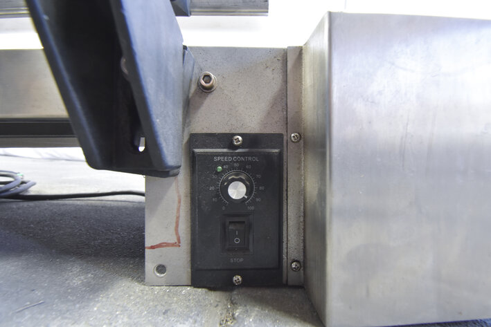 Image for MJK1669 Black Belt Conveyor with no legs