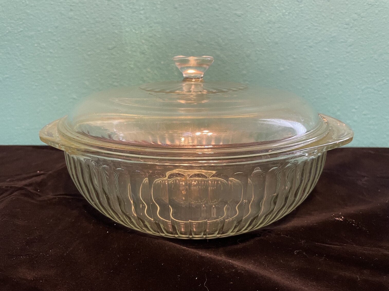 Pyrex Covered Casserole Dish 1qt
