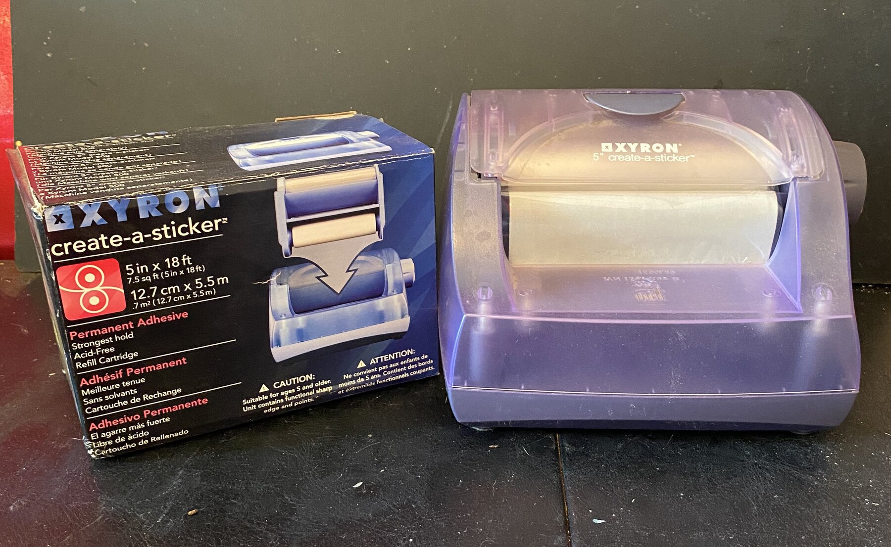 Oxyron 5" Create A Sticker With One Refill