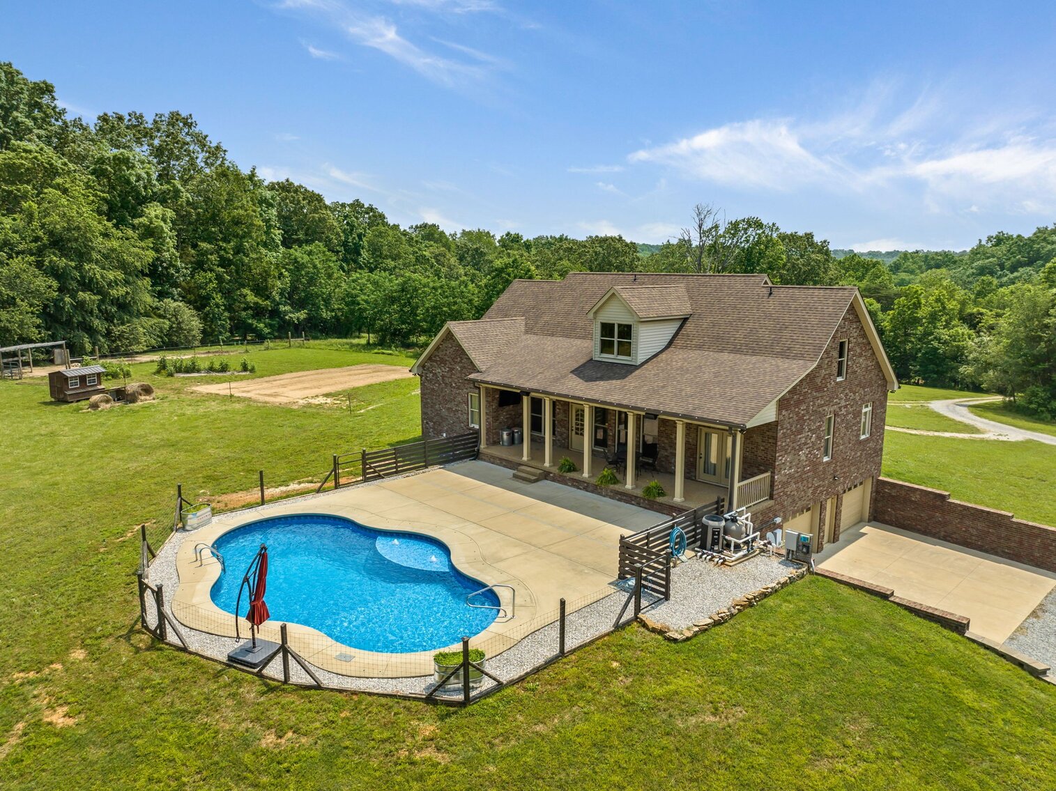 Image for Williamson County Farm - 25.4 acre Farmstead - House w/6,840 sq ft  - New Workshop Barn