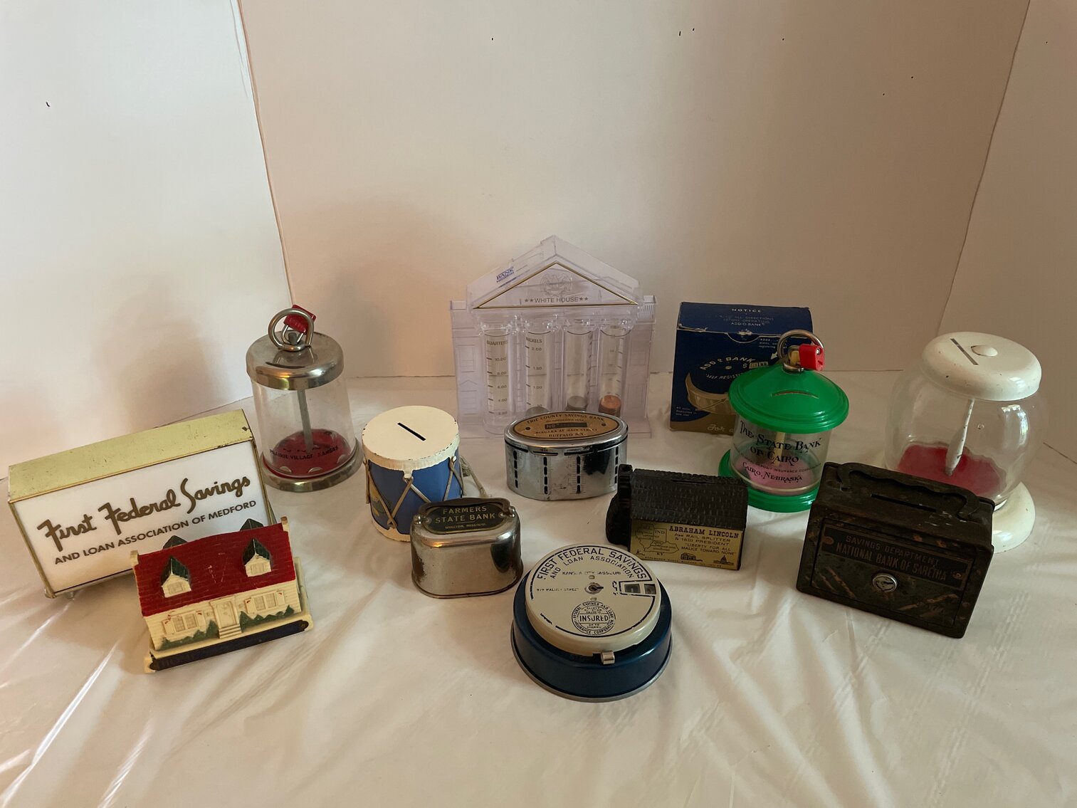 13 Banks.  Bank Collection Lot 2 of 15