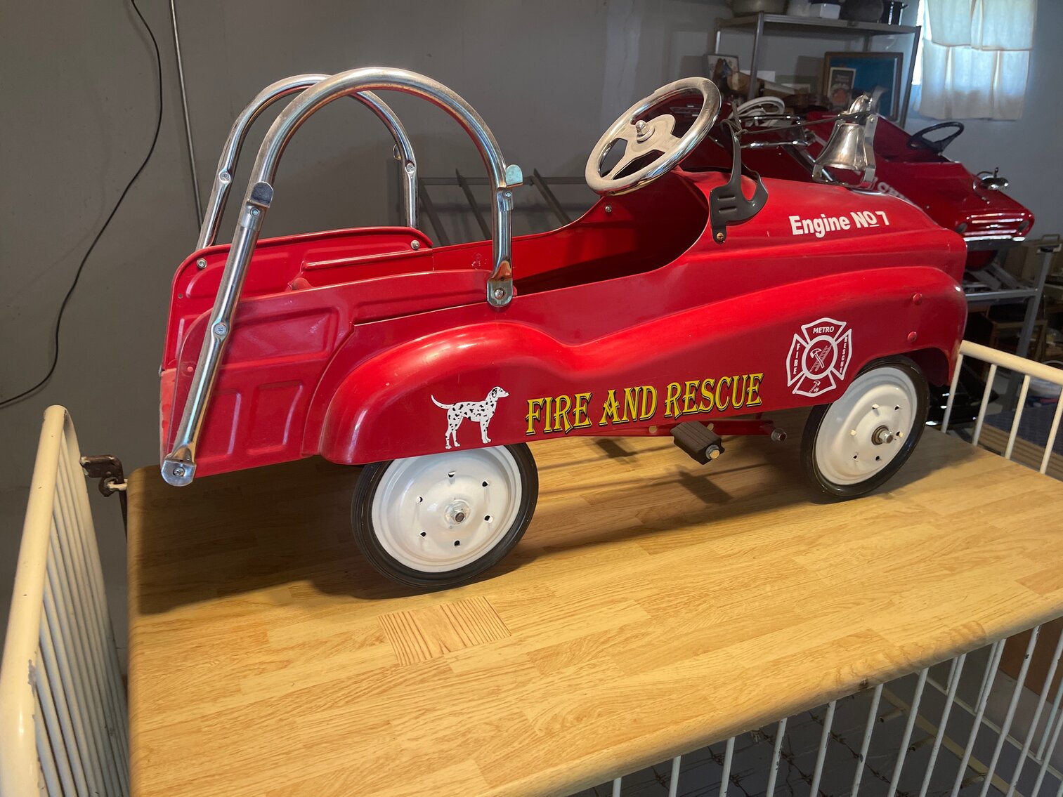 Pedal Car 4 of 5 - InStep Fire and Rescue Engine No. 7