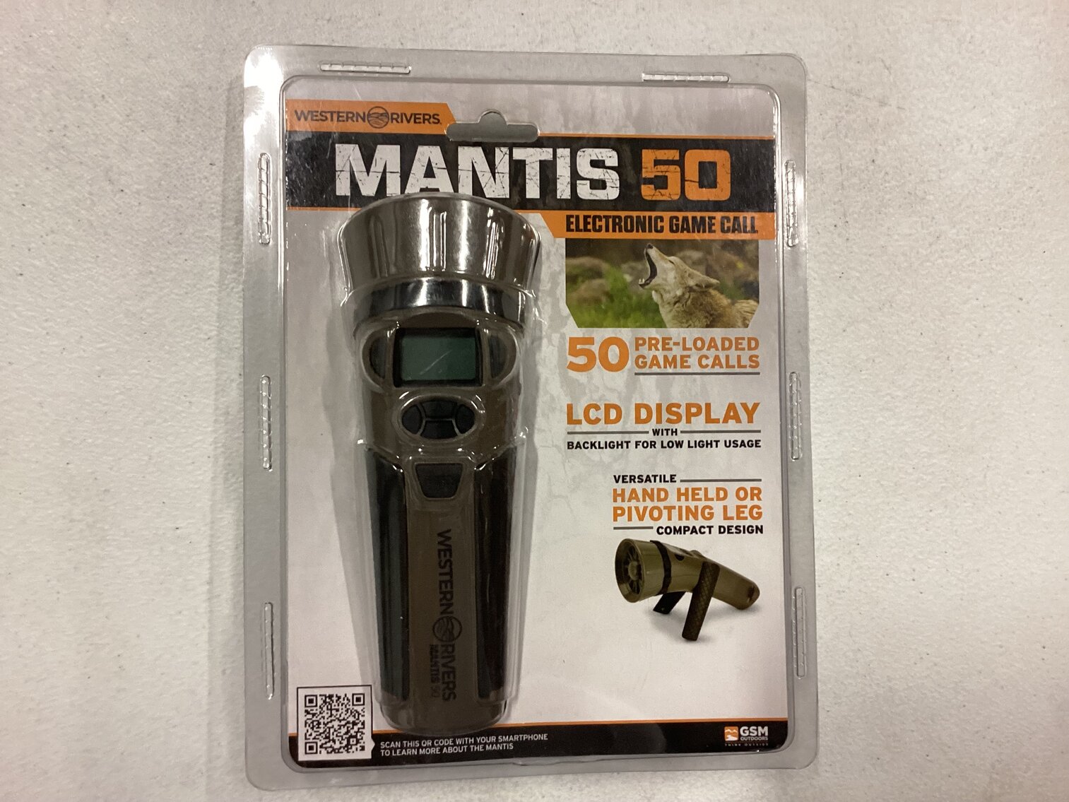 (1) MANTIS 50 COMPACT ELECTRONIC GAME CALL