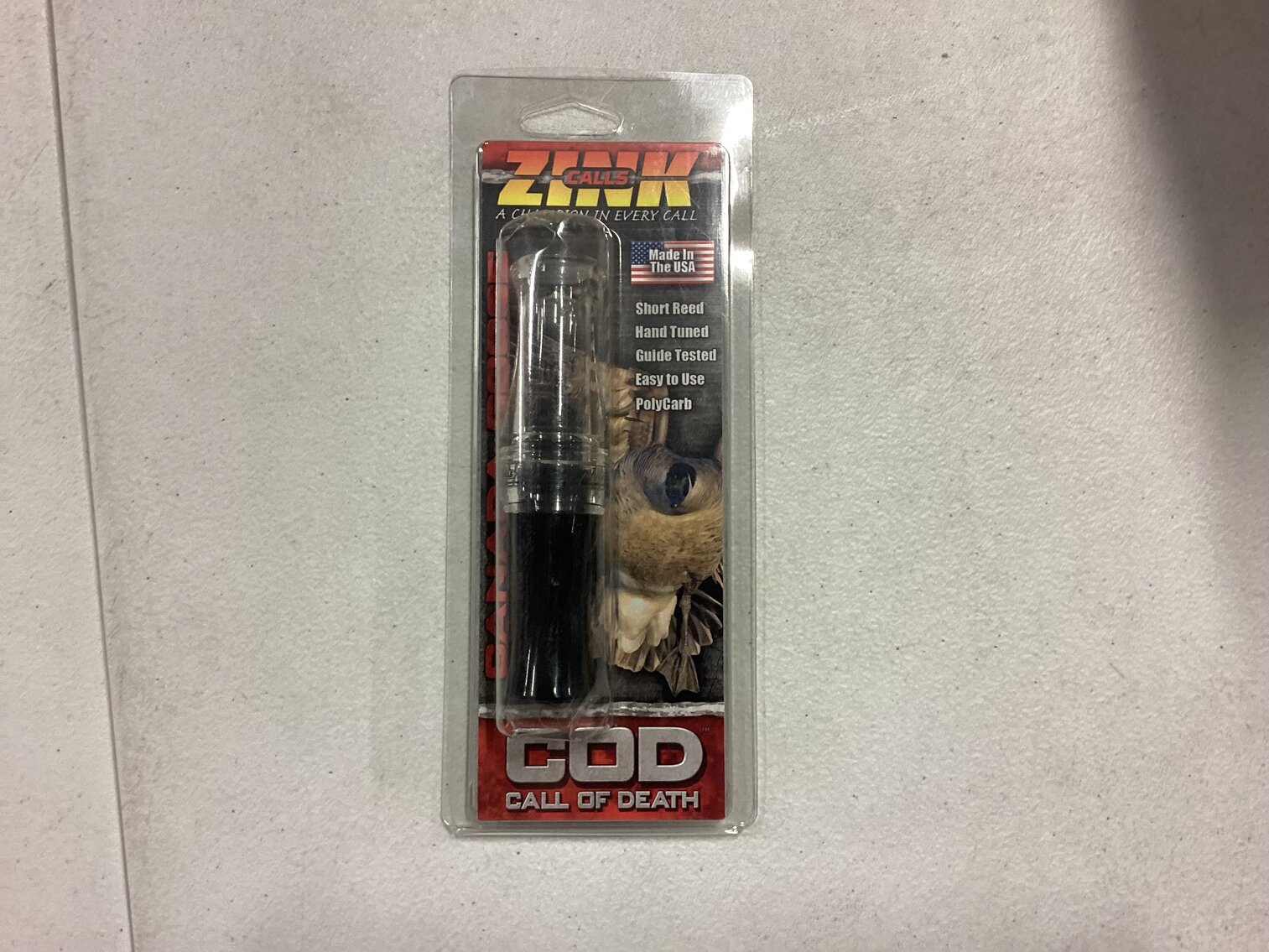 (1) ZINK CALLS - TURKEY CALL - CALL OF DEATH