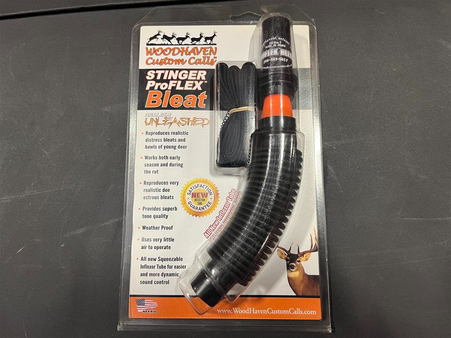 (1) WOODHAVEN CUSOM CALLS - STINGER PROFLEX BLEAT