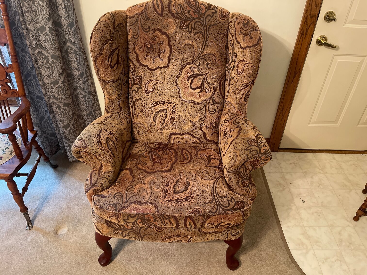 Wingback chair