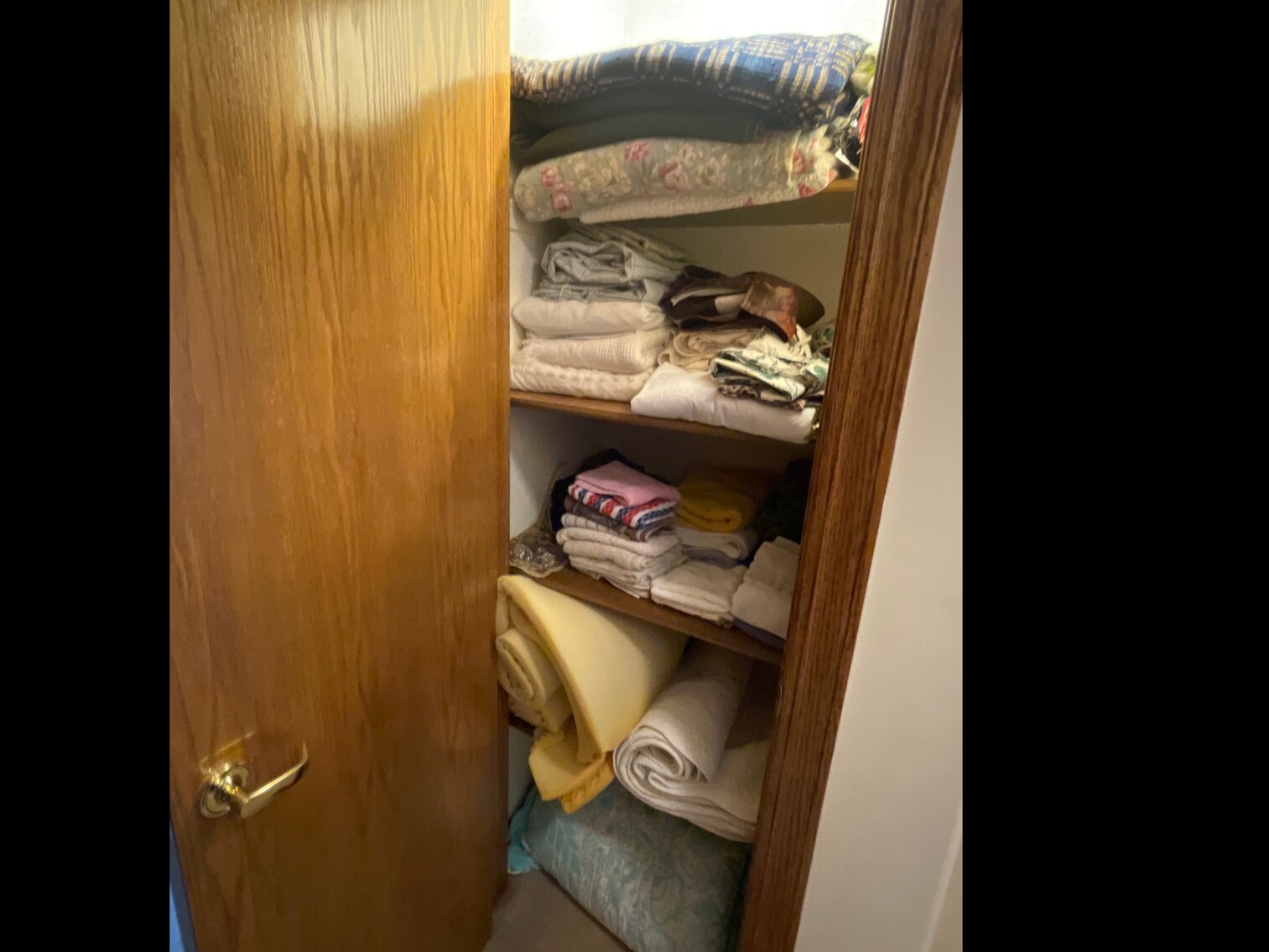 Contents of Linen Closet
