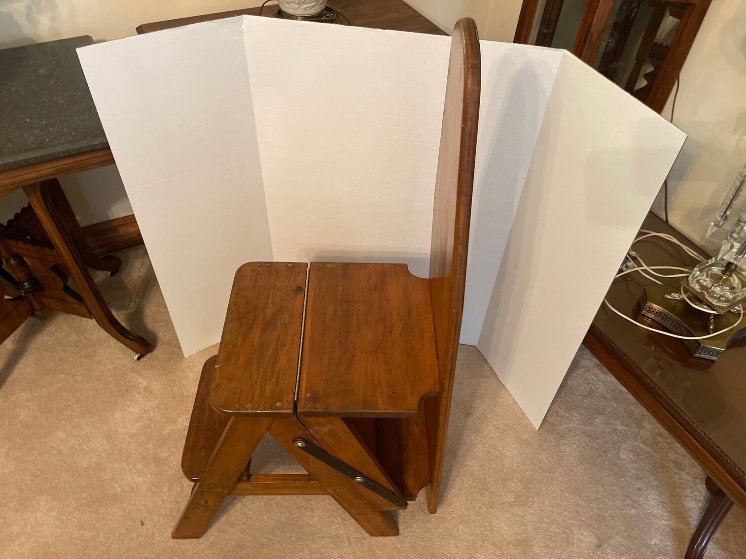 Bachelor Chair Ironing Board