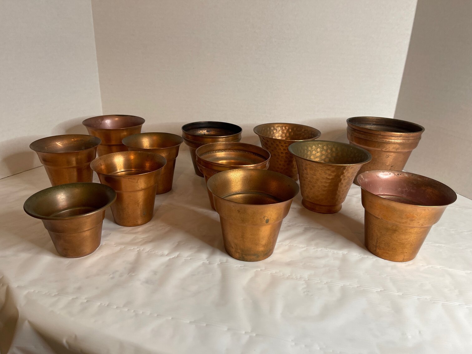 Copper pots