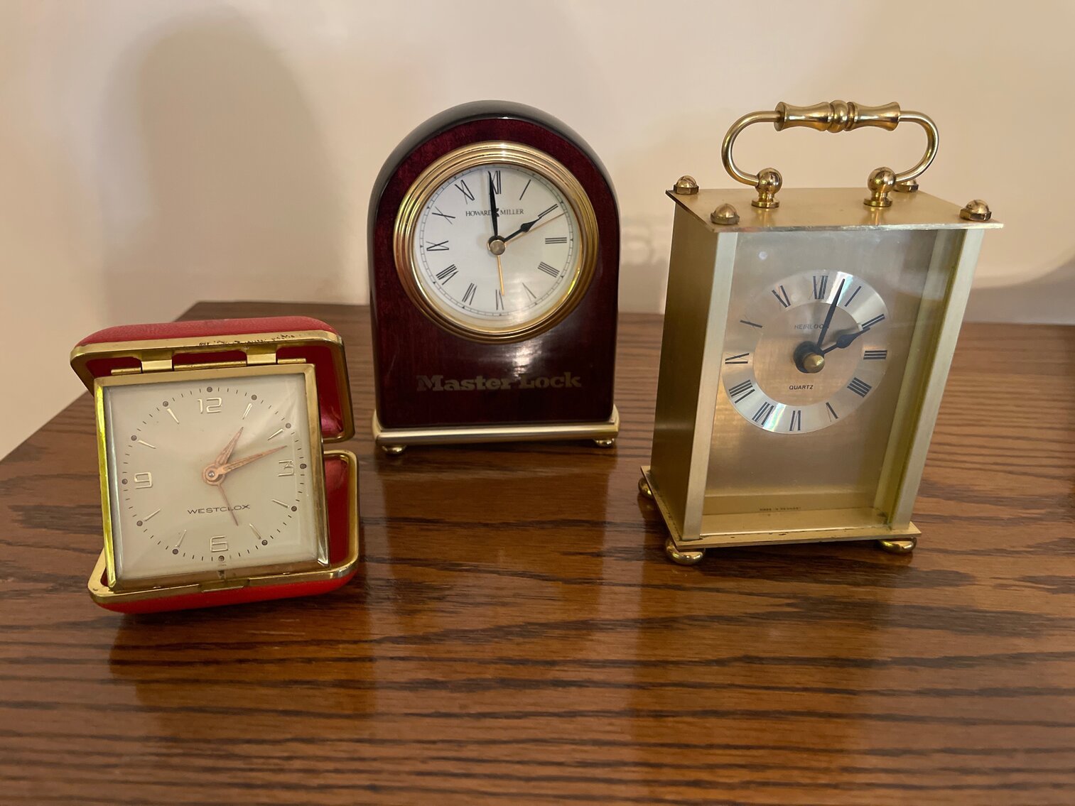 Small clocks 