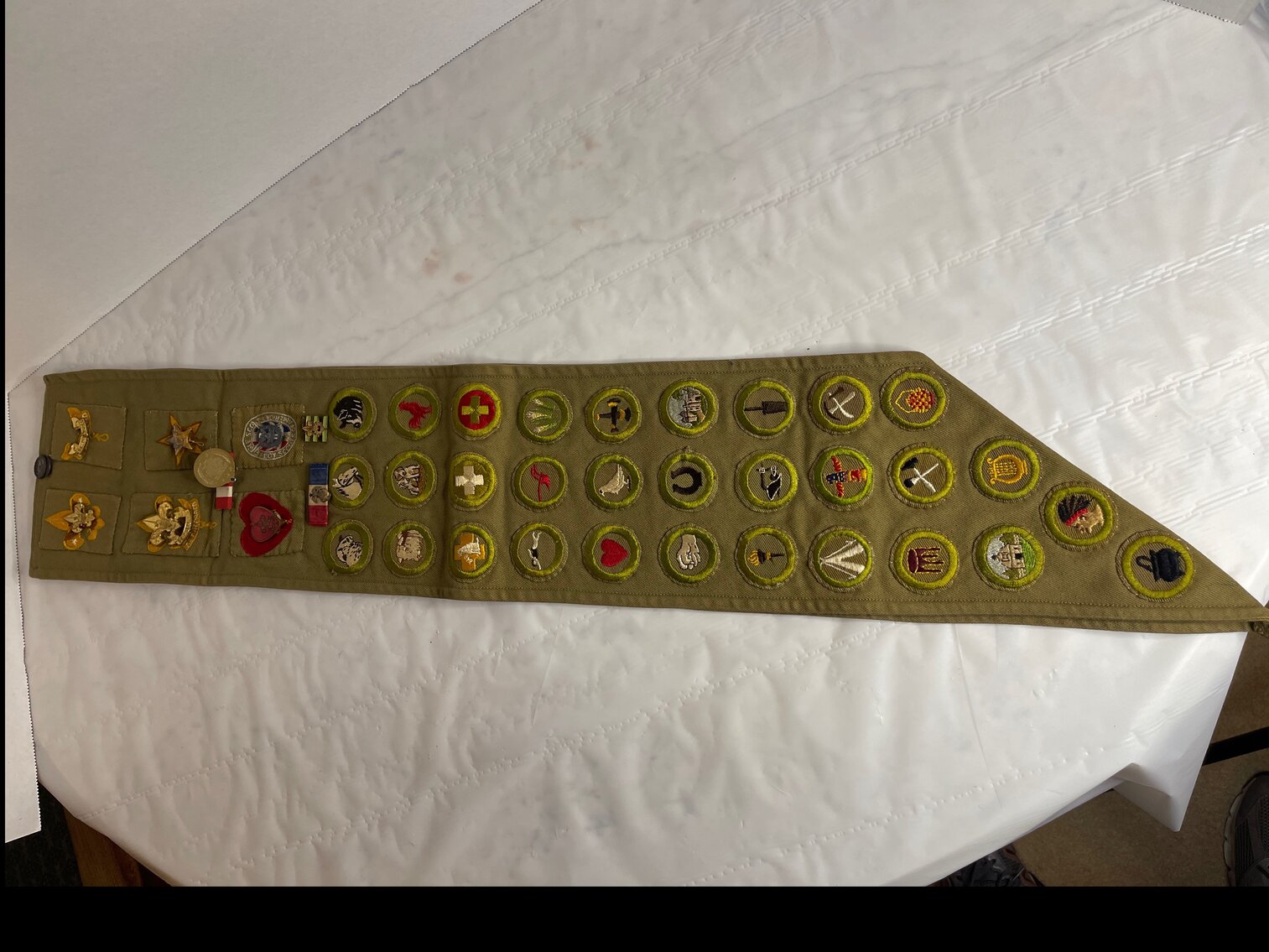 Boy Scout Merit Badge Sash