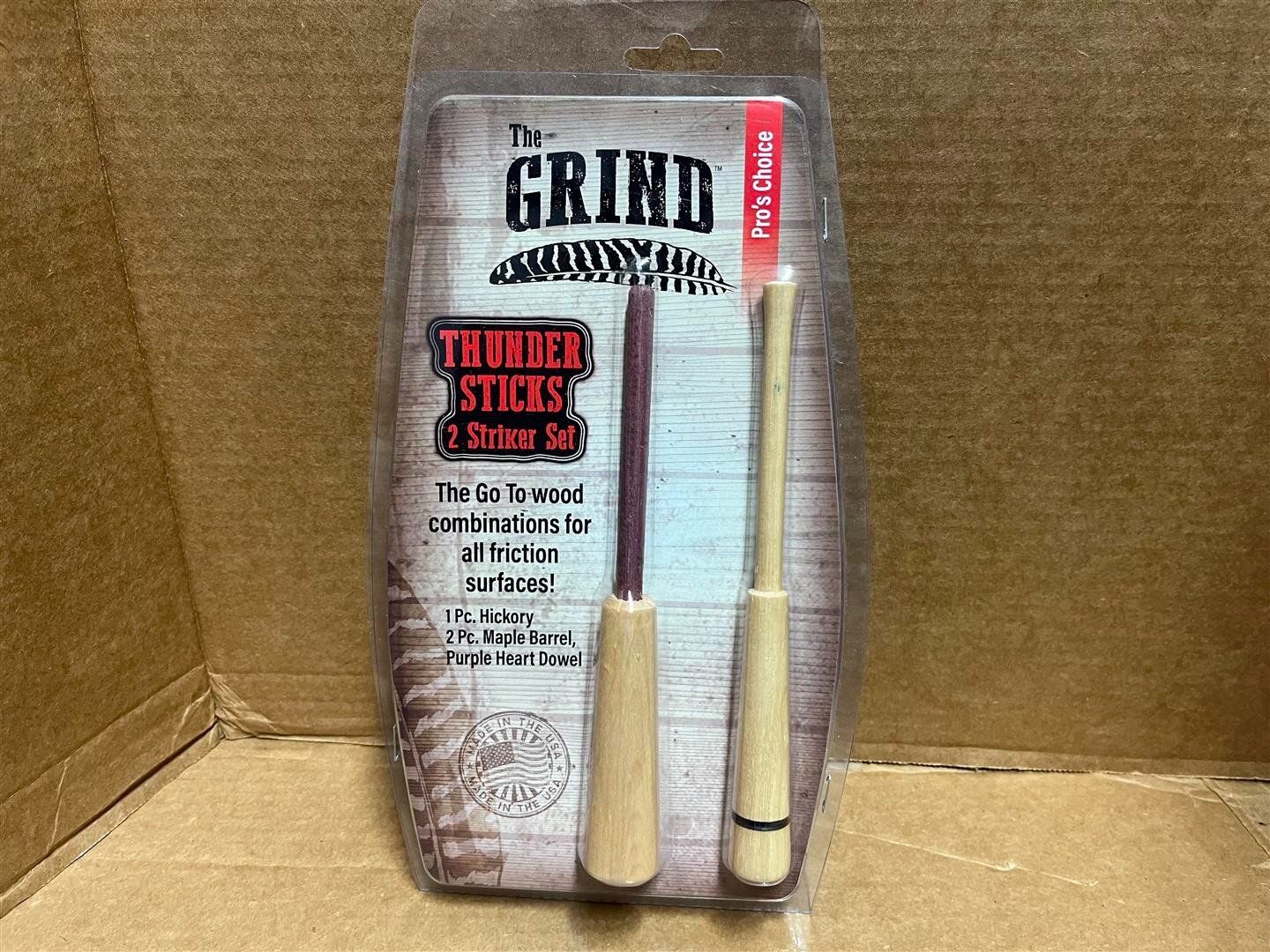 (1)THE GRIND - THUNDER STICKS 2 STRIKER SET