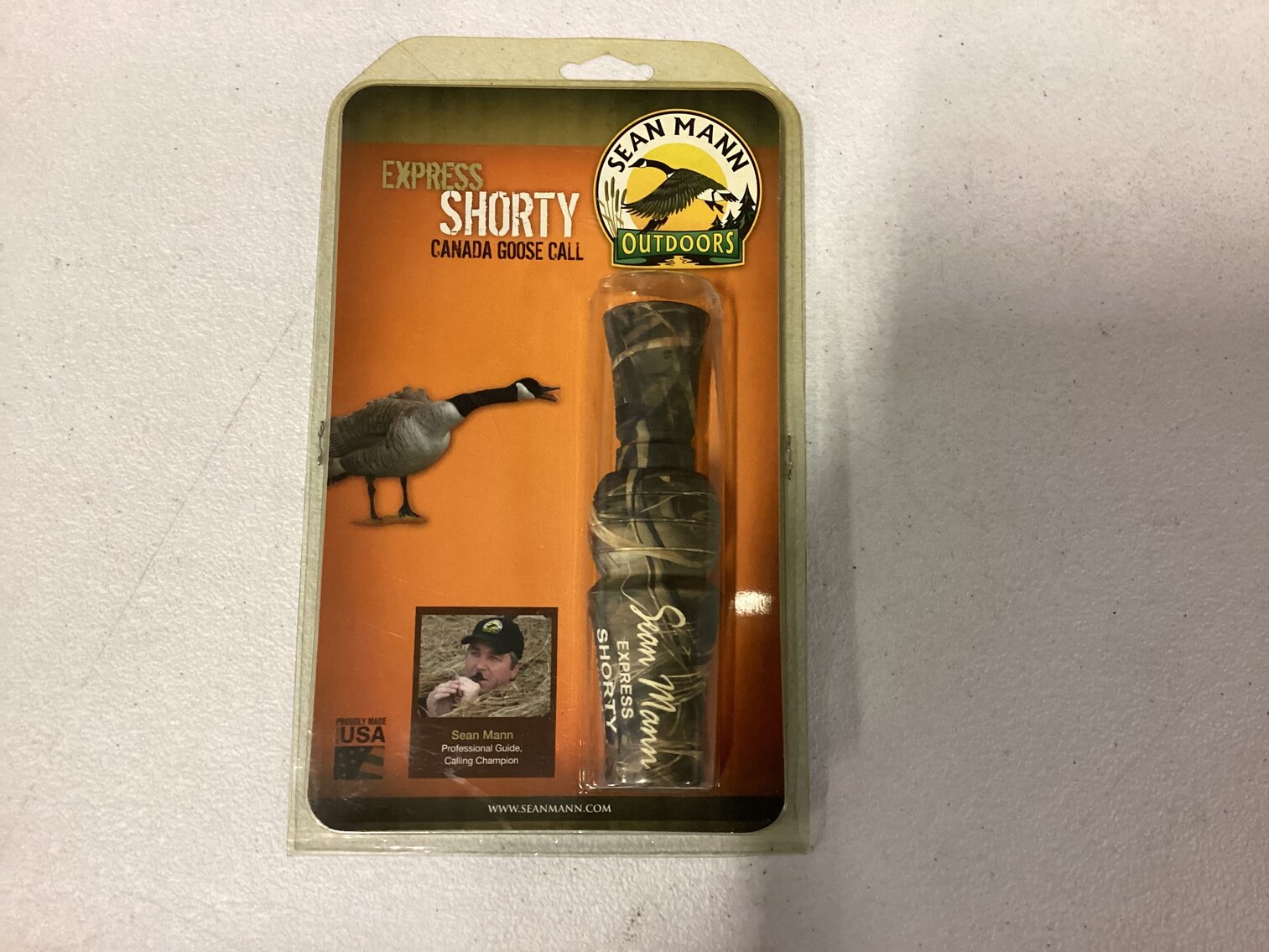 (1) EXPRESS SHORTY CAMO CANADA GOOSE CALL