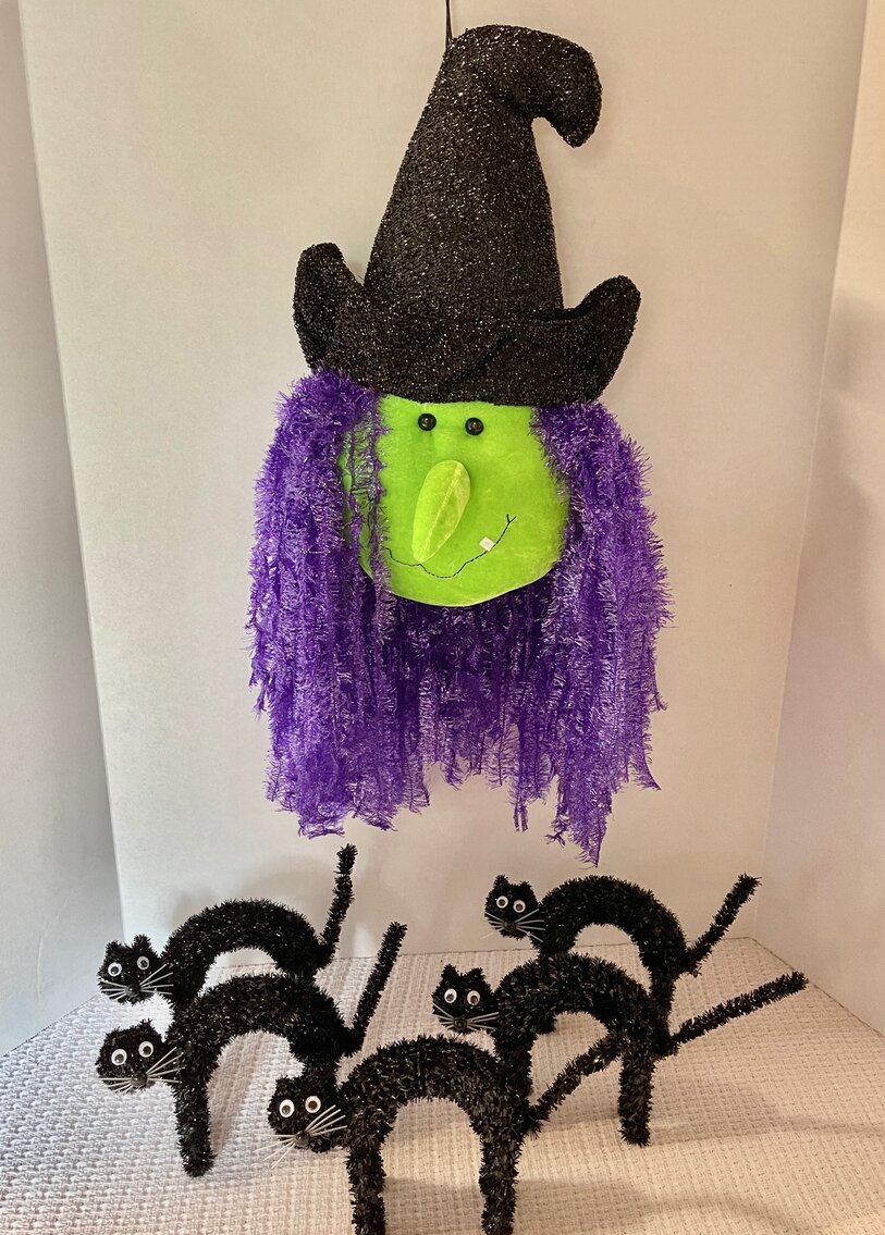 Halloween Tinsel Lot 3 of 3