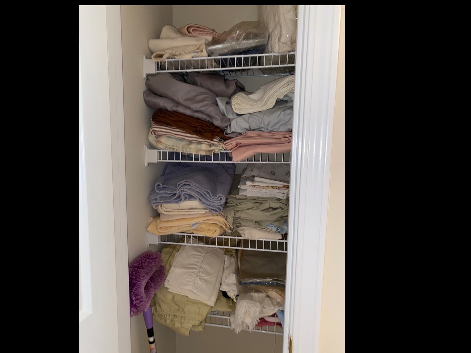 Linen Closet Cleanout 