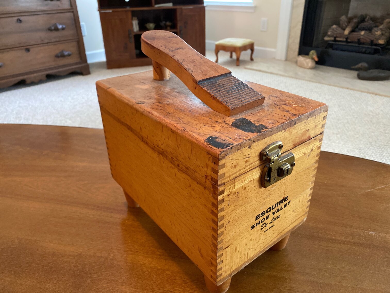 Vintage Shoe Shining Box