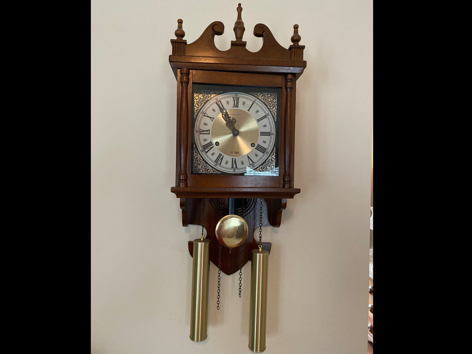 31 Day Wall Clock