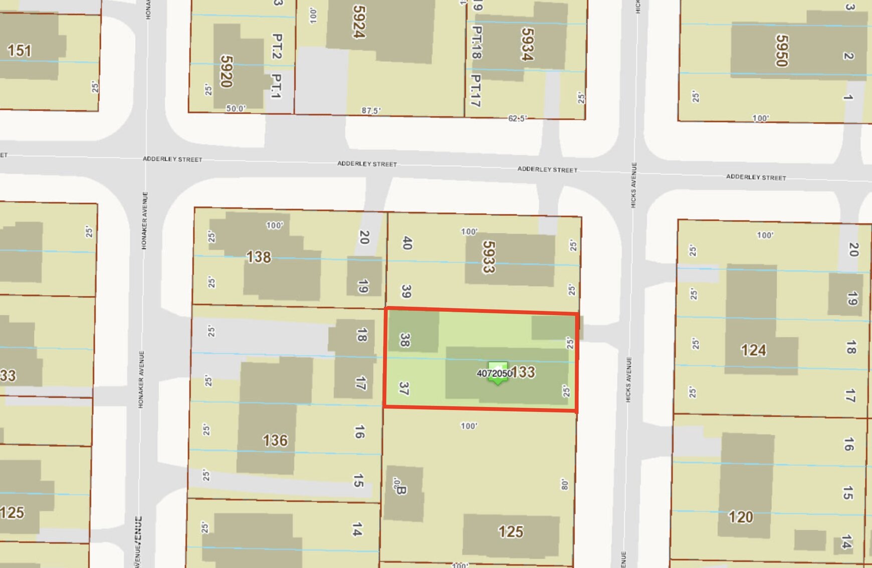 Lot 1 133 Hicks Avenue