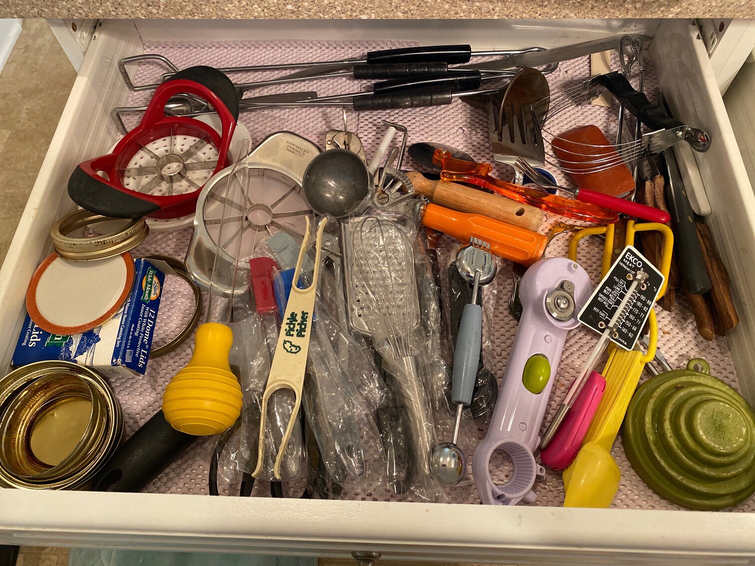 Kitchen Drawer Cleanout