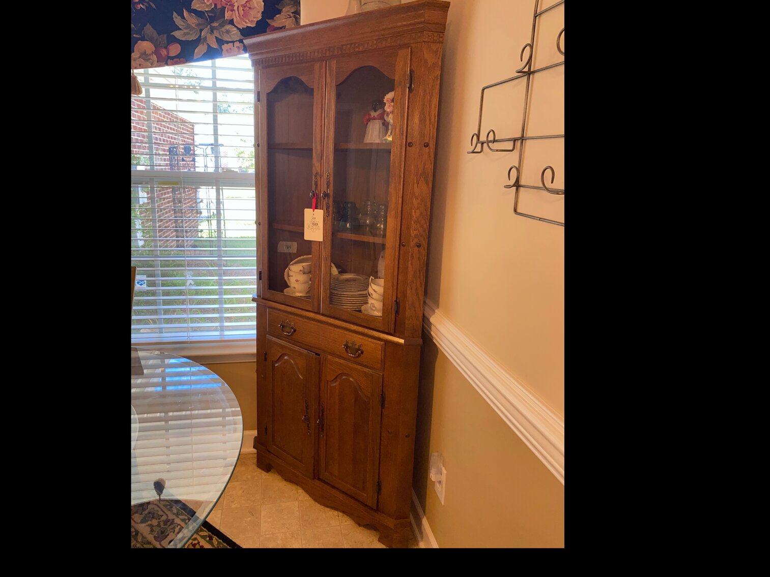 Corner China Cabinet
