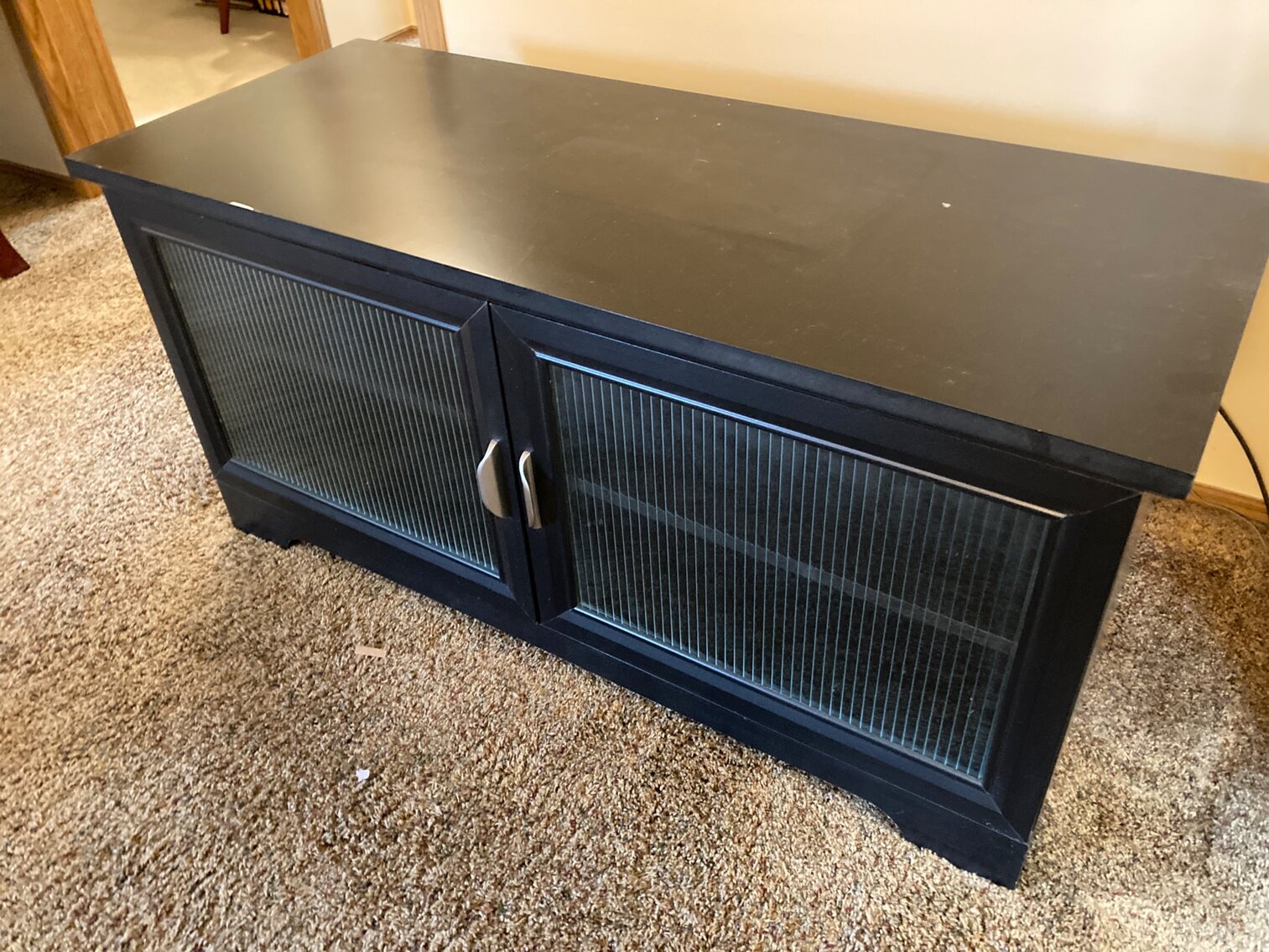 Black TV Stand