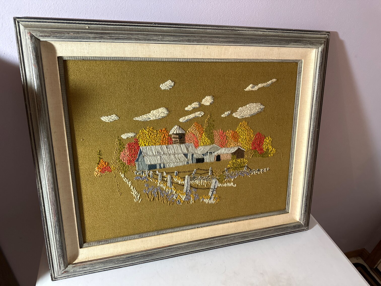 Vintage Crewel Art