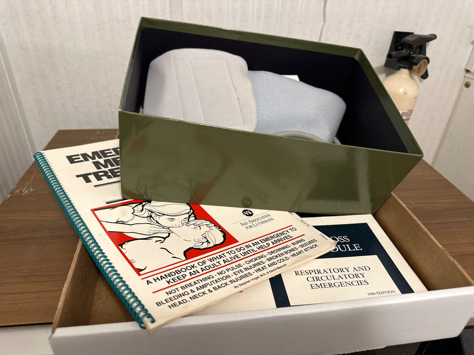 Medical Treatment Books, Blood Pressure Monitor 