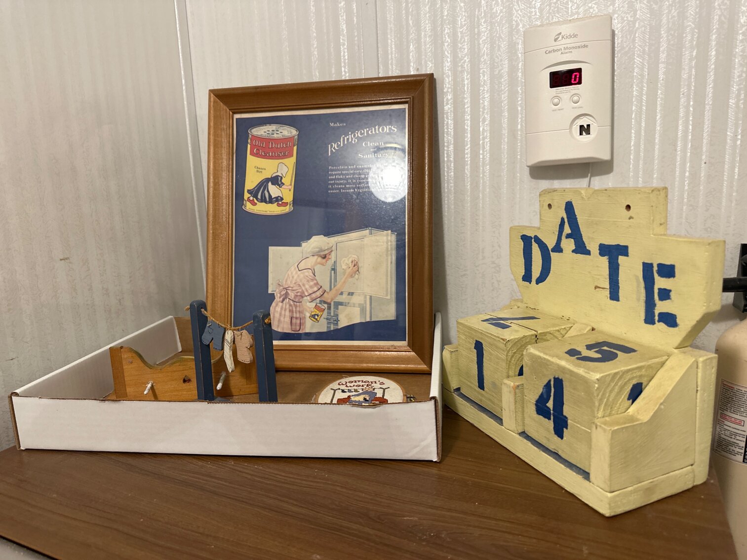 Laundry Room Decorations, Date Blocks