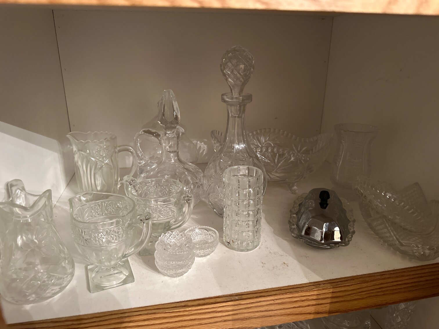 Cut Glass Serving Pieces