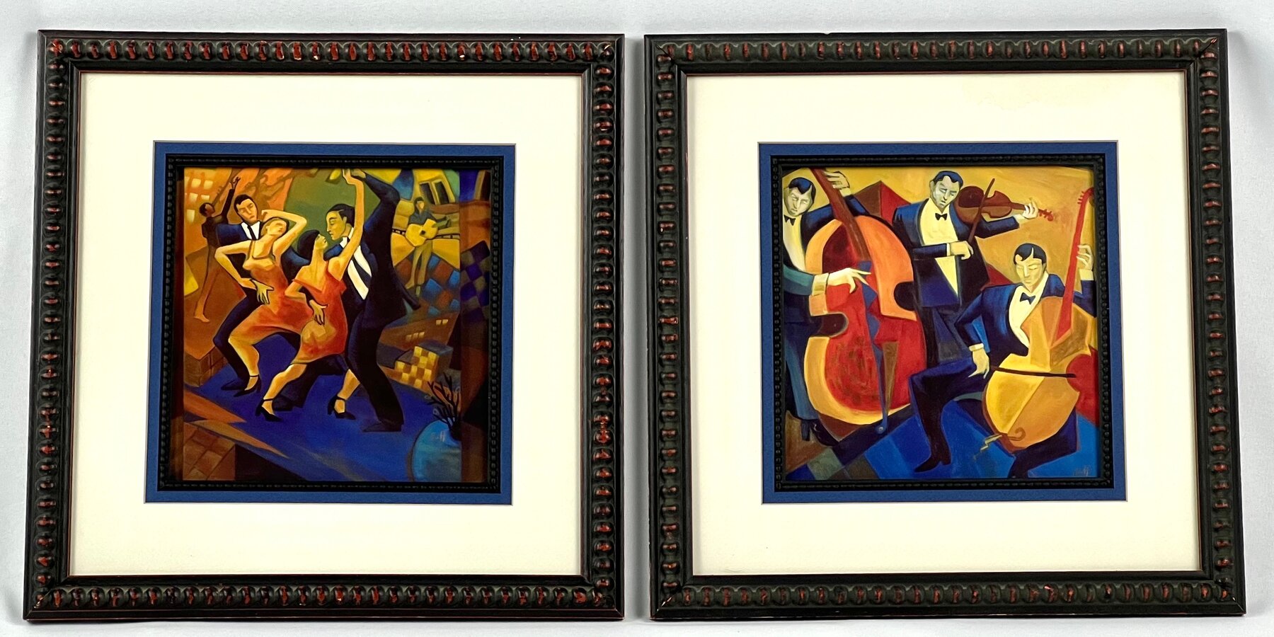 Set of Two Framed Andrea Beloff Prints