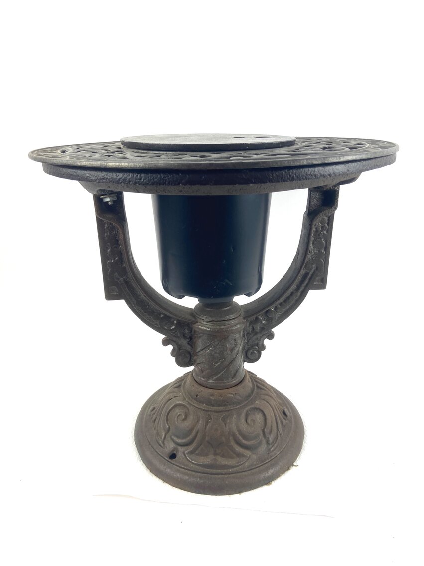 Antique Cast Iron Plant Stand/ Garden Table