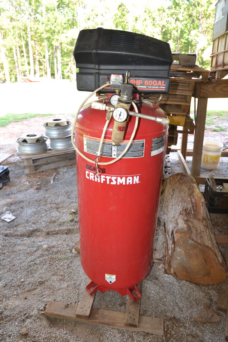 Craftsman 6 HP 60 gal 220 Air Compressor
