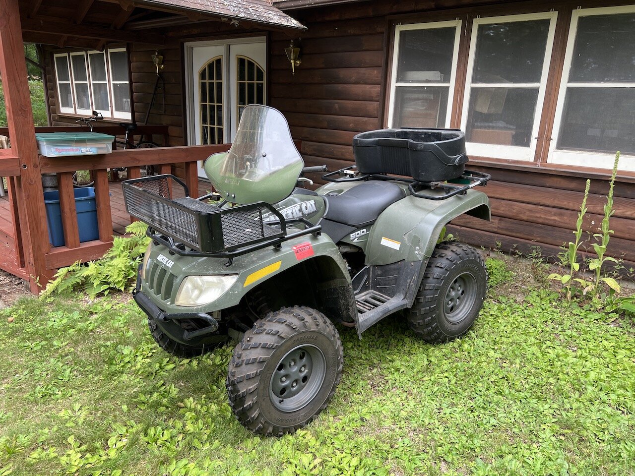 Image for Lake Tomahawk,  WI. Pontoon, 60+ firearms, ATV. Motorcycle, Tools, Moped, Sporting Goods Antiques & more!