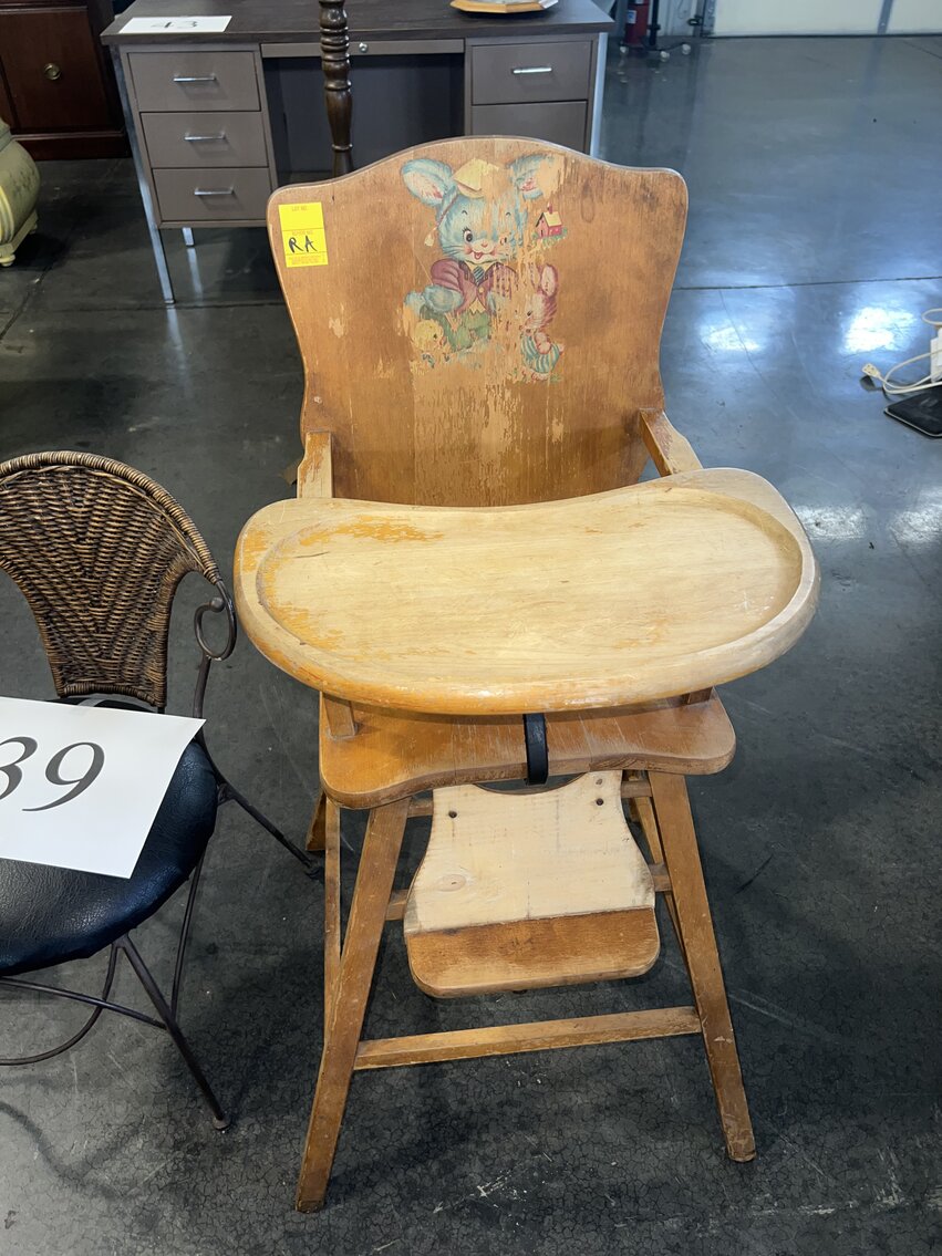 PARLOR CHAIR & HIGH CHAIR