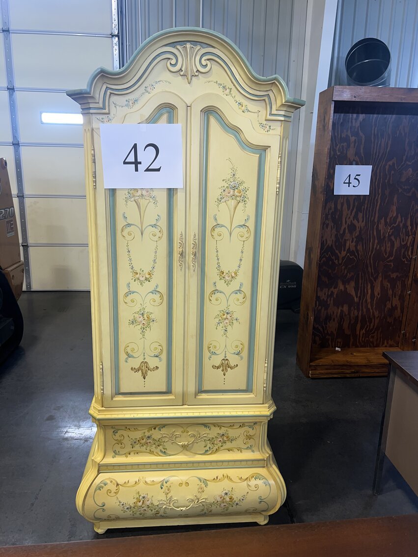 HANDPAINTED ARMOIRE