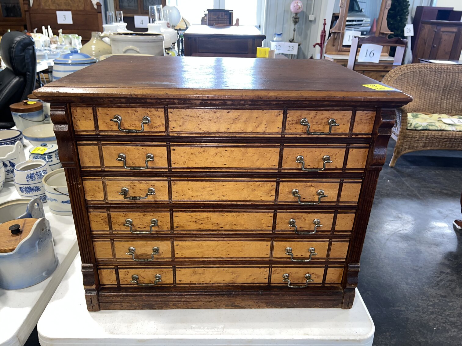 WILLIMANTIC SPOOL CABINET