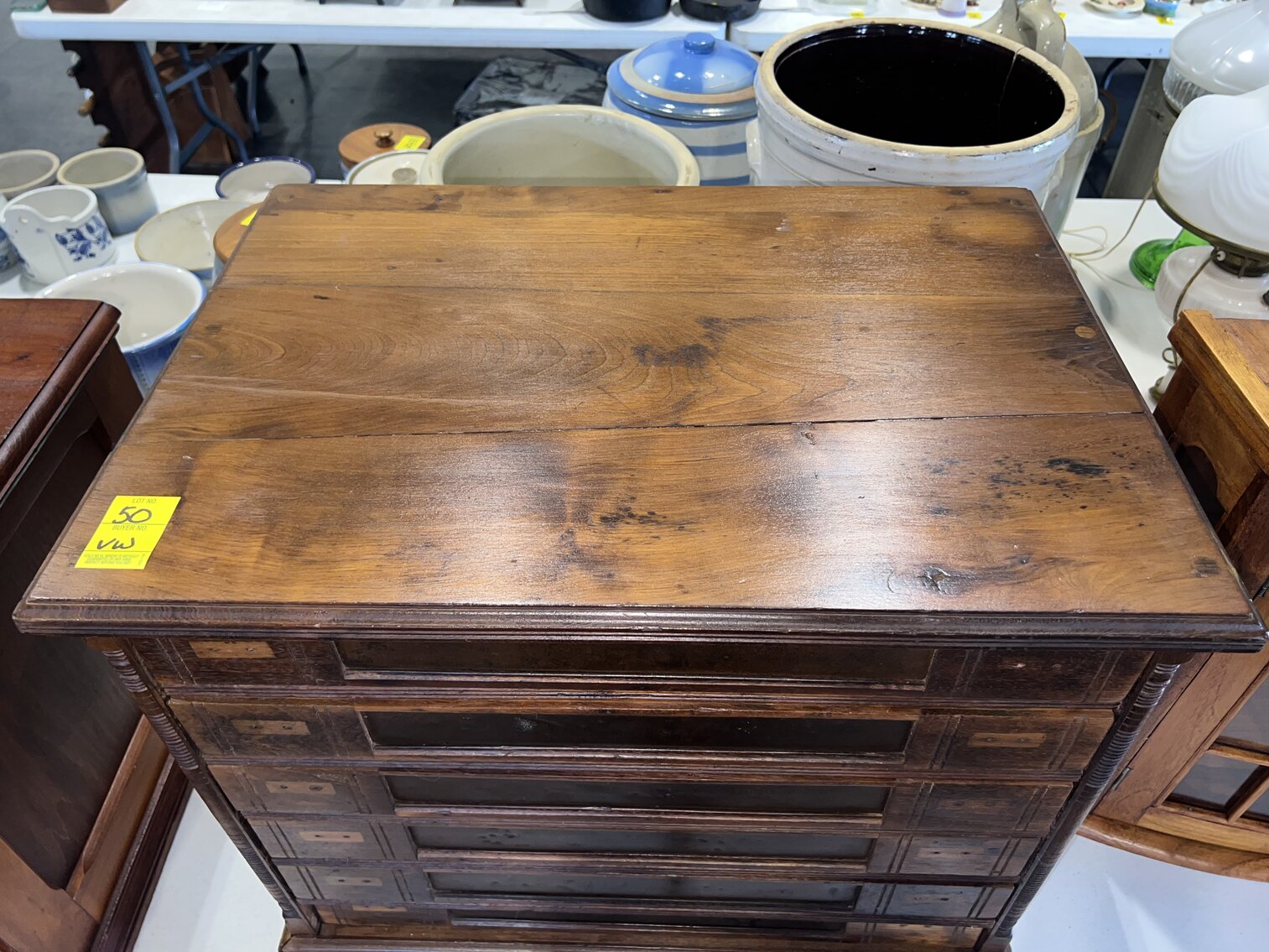 J&P COATS SPOOL CABINET
