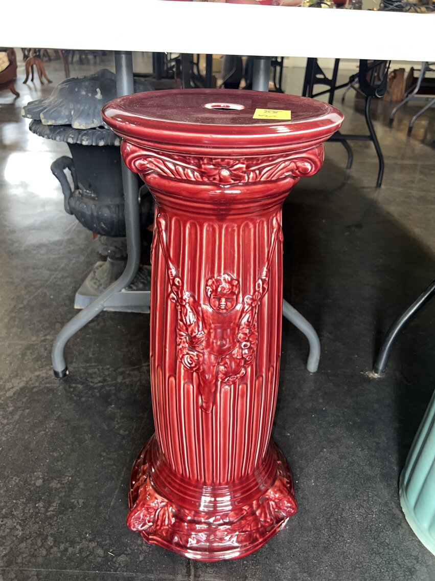CERAMIC COLUMN PEDESTAL