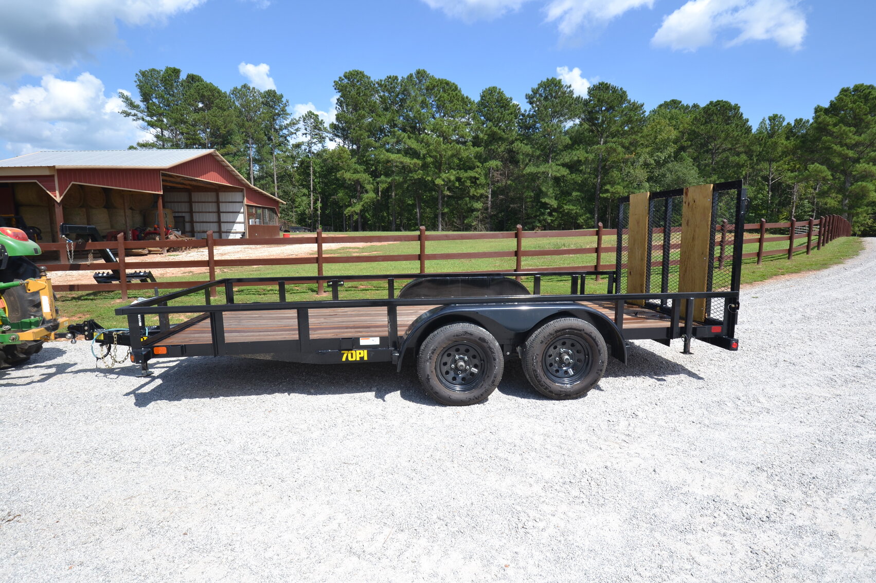 2023 Big Tex 7ft x 16ft 7000lb utility trailer