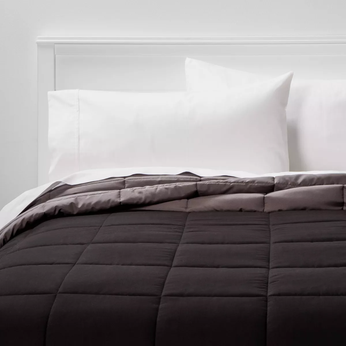 King Reversible Microfiber Solid Comforter - Room Essentials™