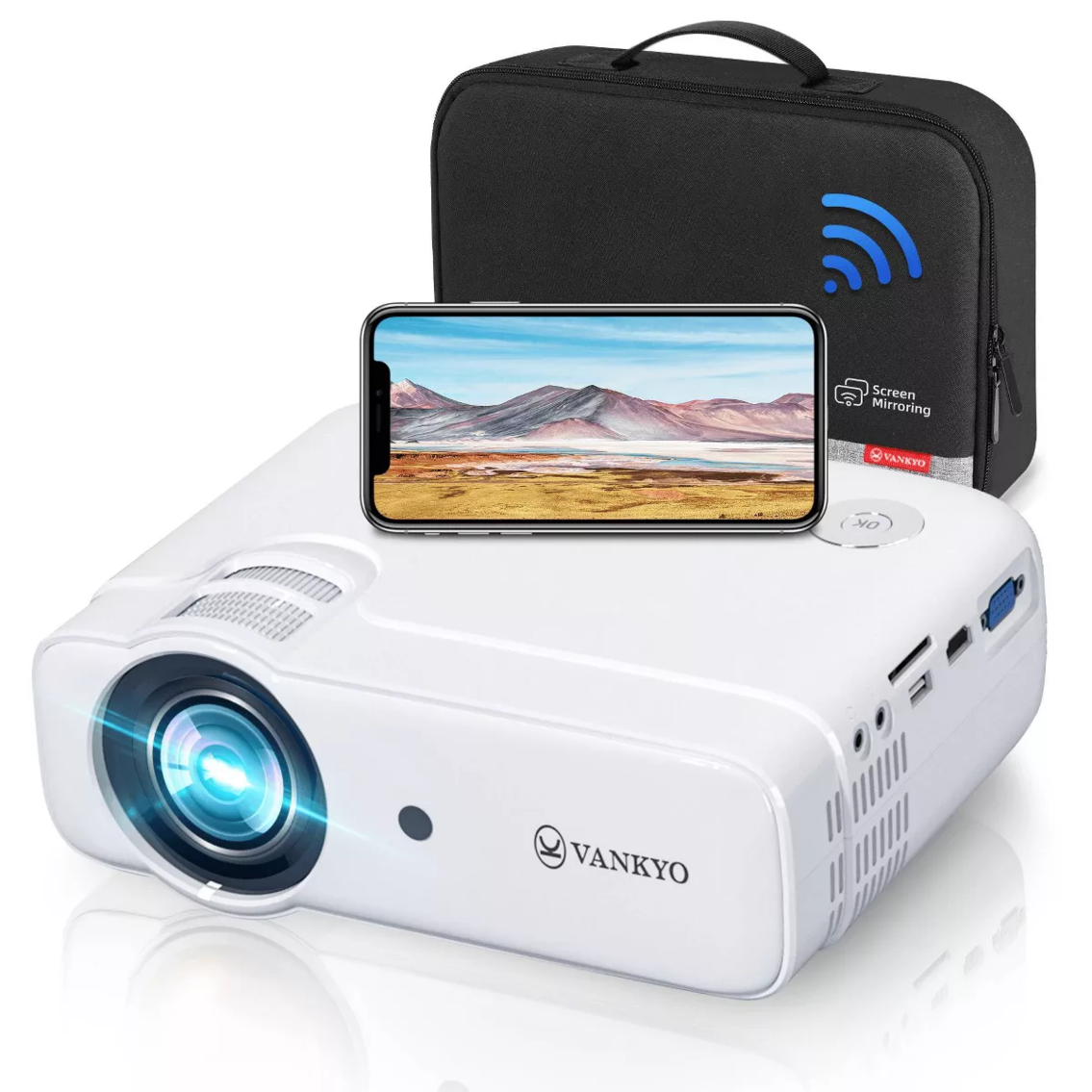 USED VANKYO Leisure D30T Mini Wi-Fi Projector