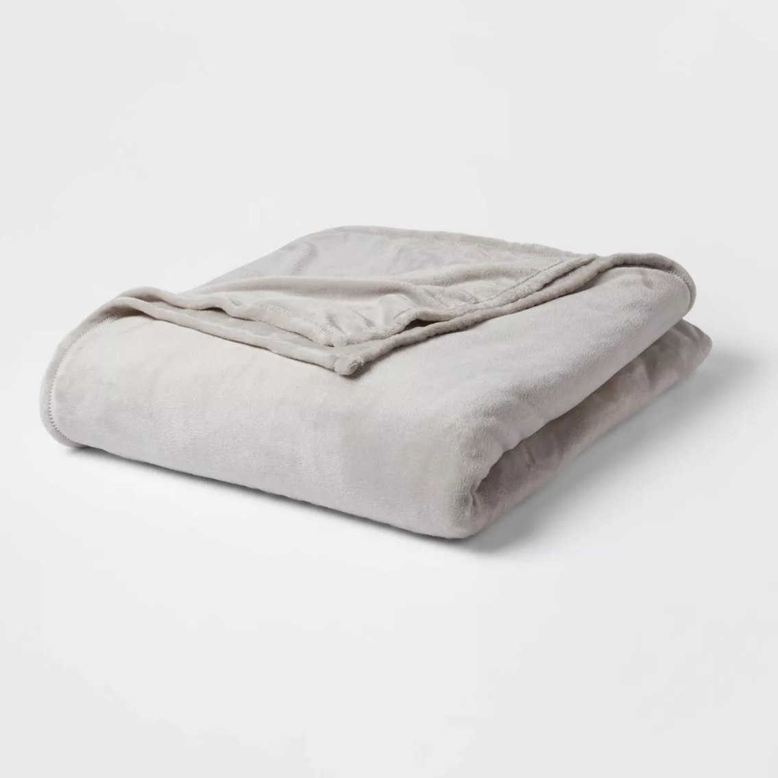 Solid Plush Bed Blanket - Room Essentials™ Twin/twin xl
