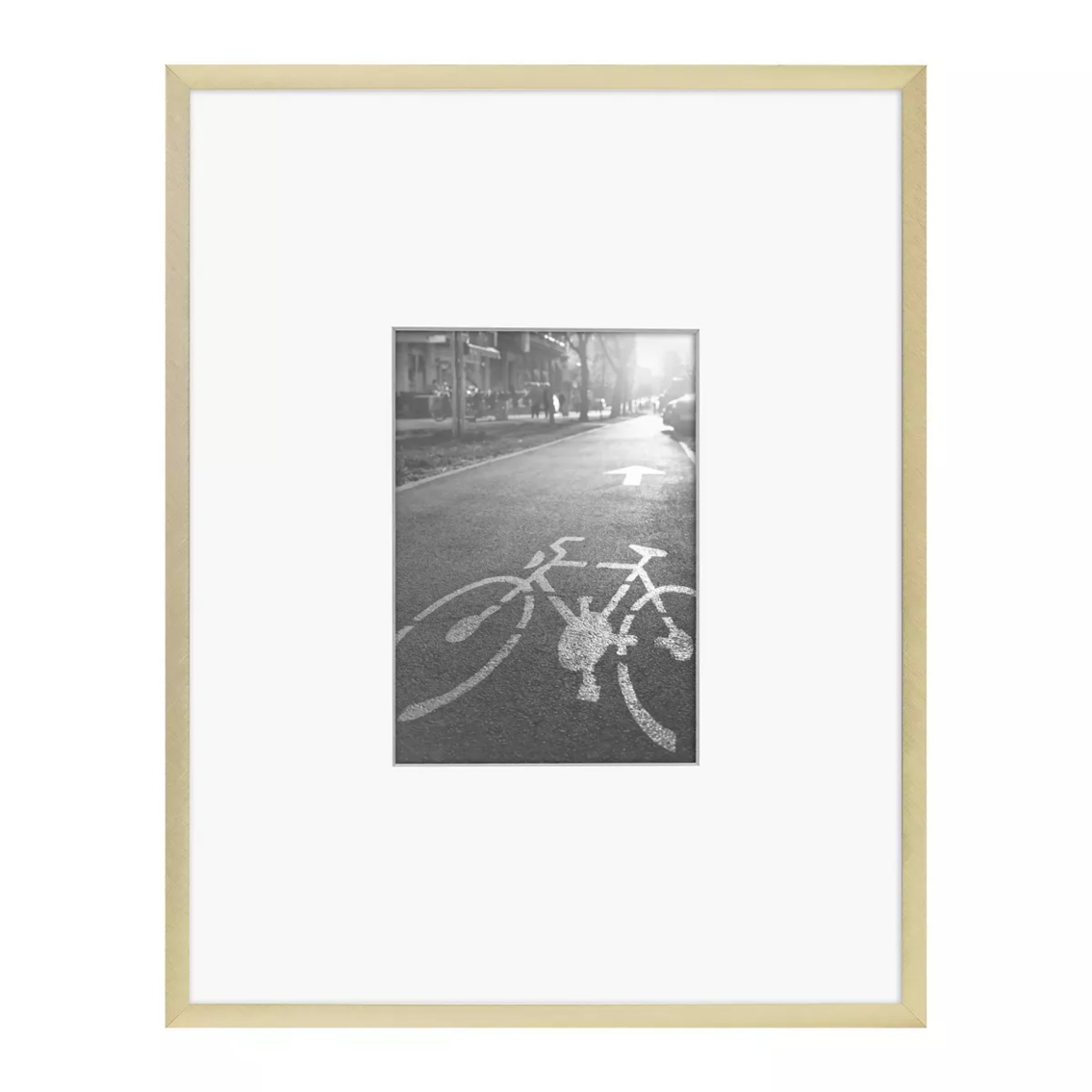 Thin Metal Matted Gallery Frame Gold - Project 62™  Size 5" x 7"