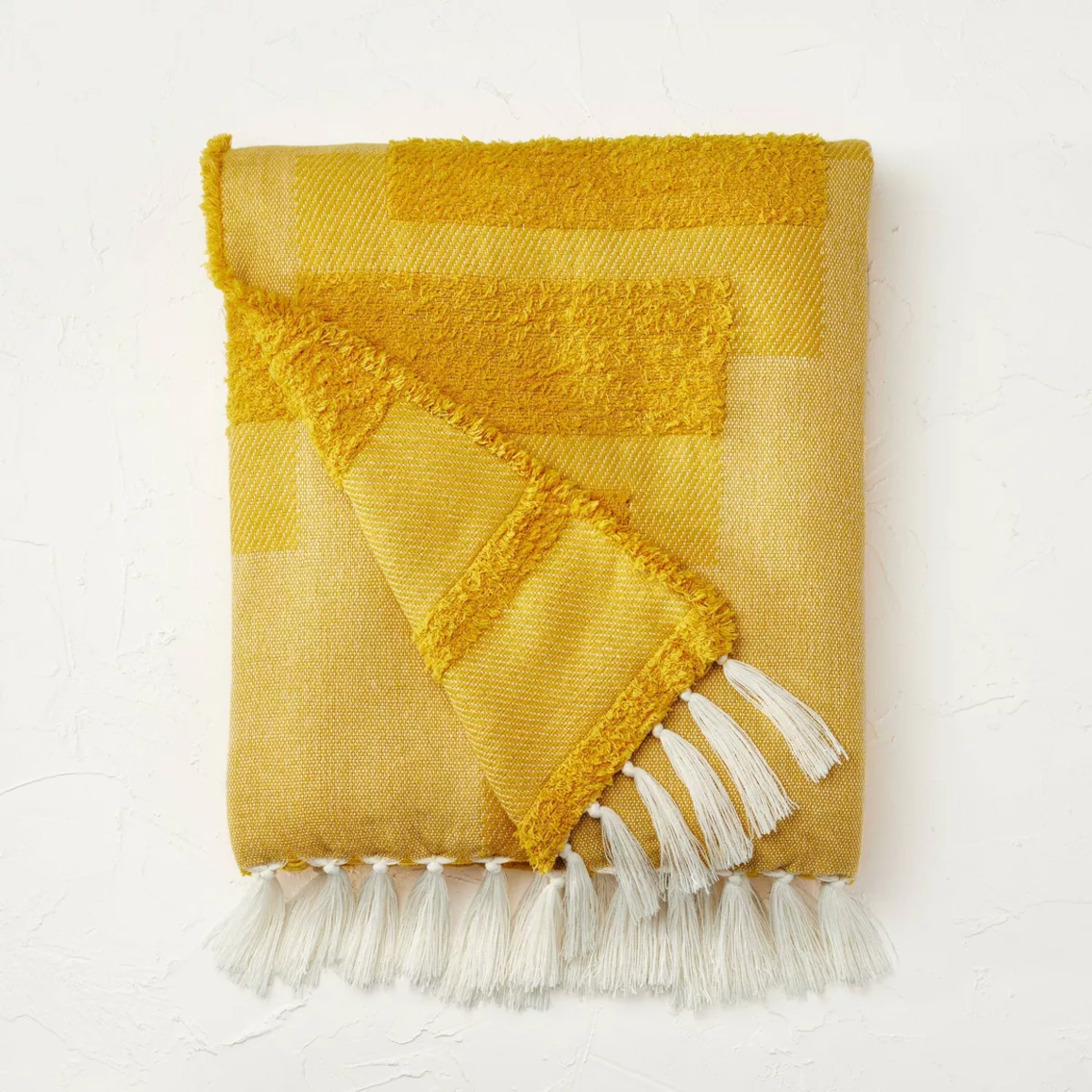 Geometric Patterned Chunky Woven Throw Blanket - Opalhouse™ designed with Jungalow™(missing orginal package)
