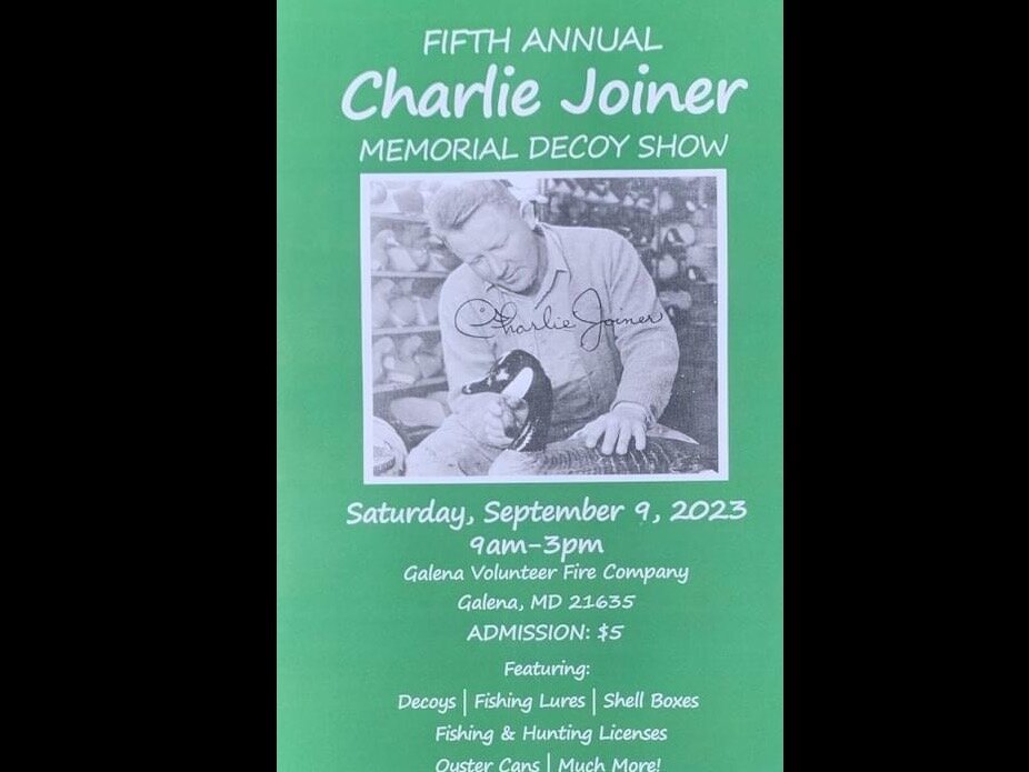Image for The Charlie Joiner Memorial Decoy Show 2023