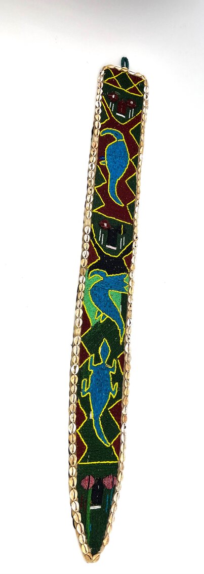 Yoruba Beaded Ceremonial Sash