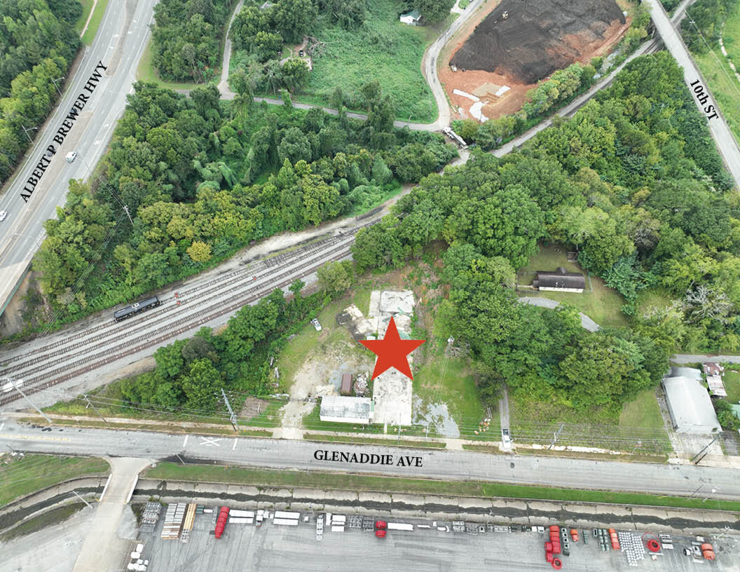 Tract 2  - Metal Shop on 0.88+/- acres 